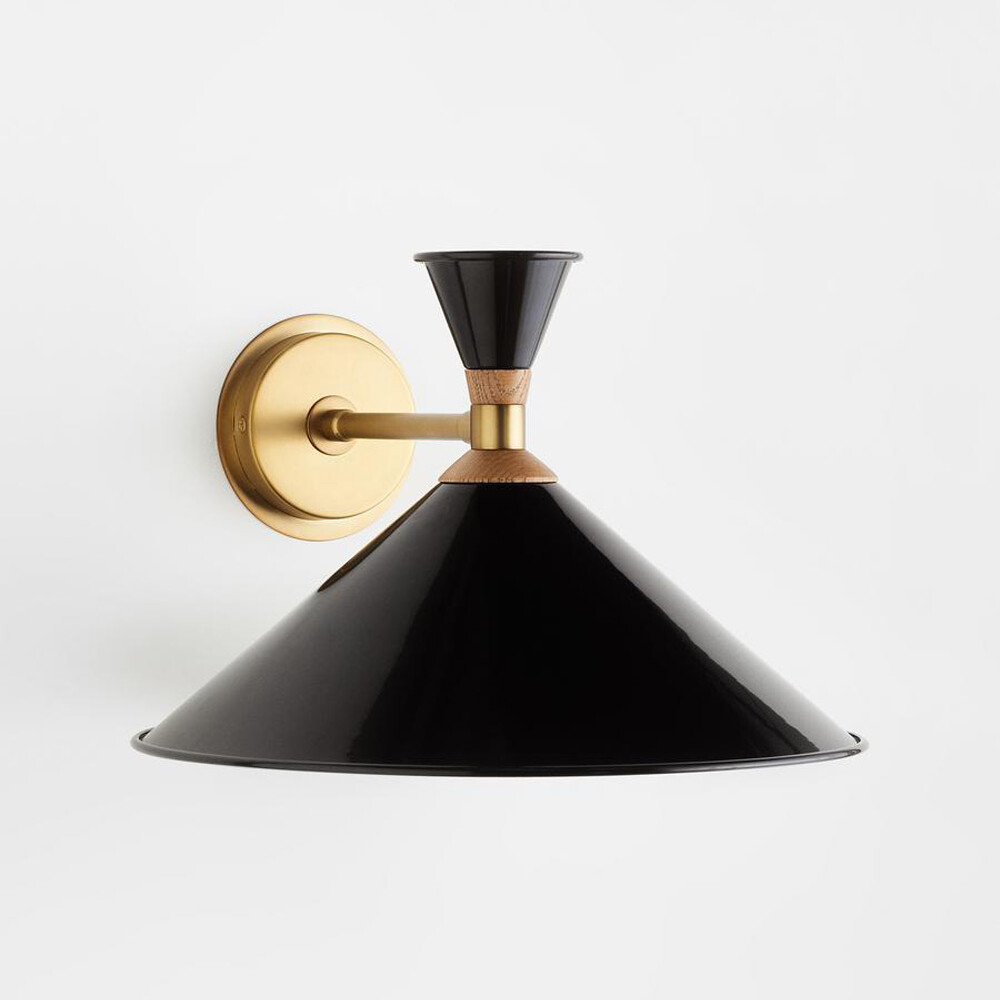 Horn wall lamp