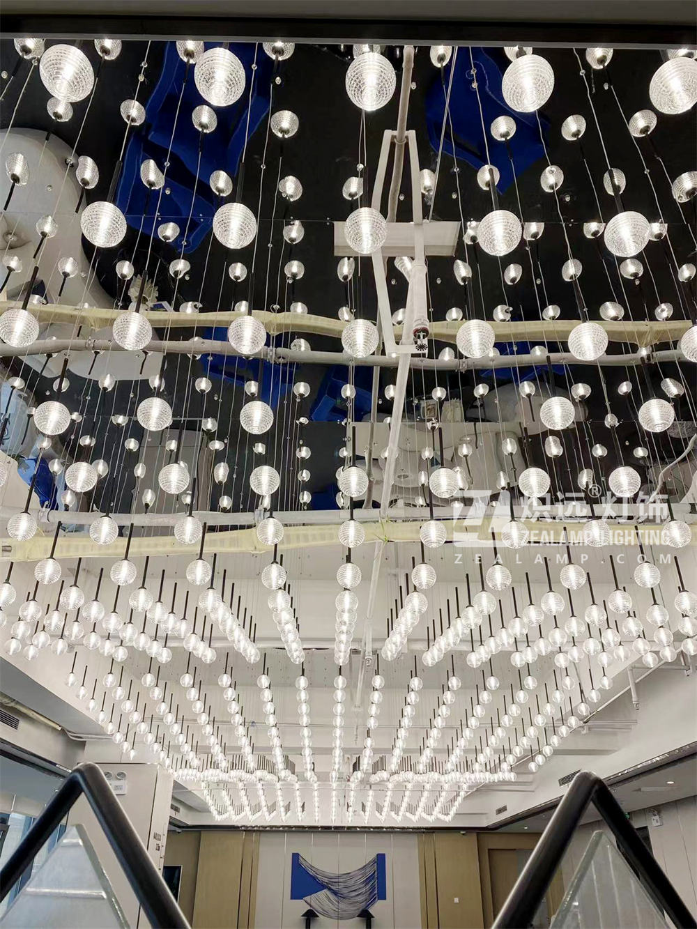 Sales department chandelier