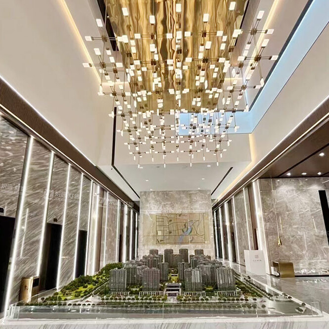 Sales Center Chandelier