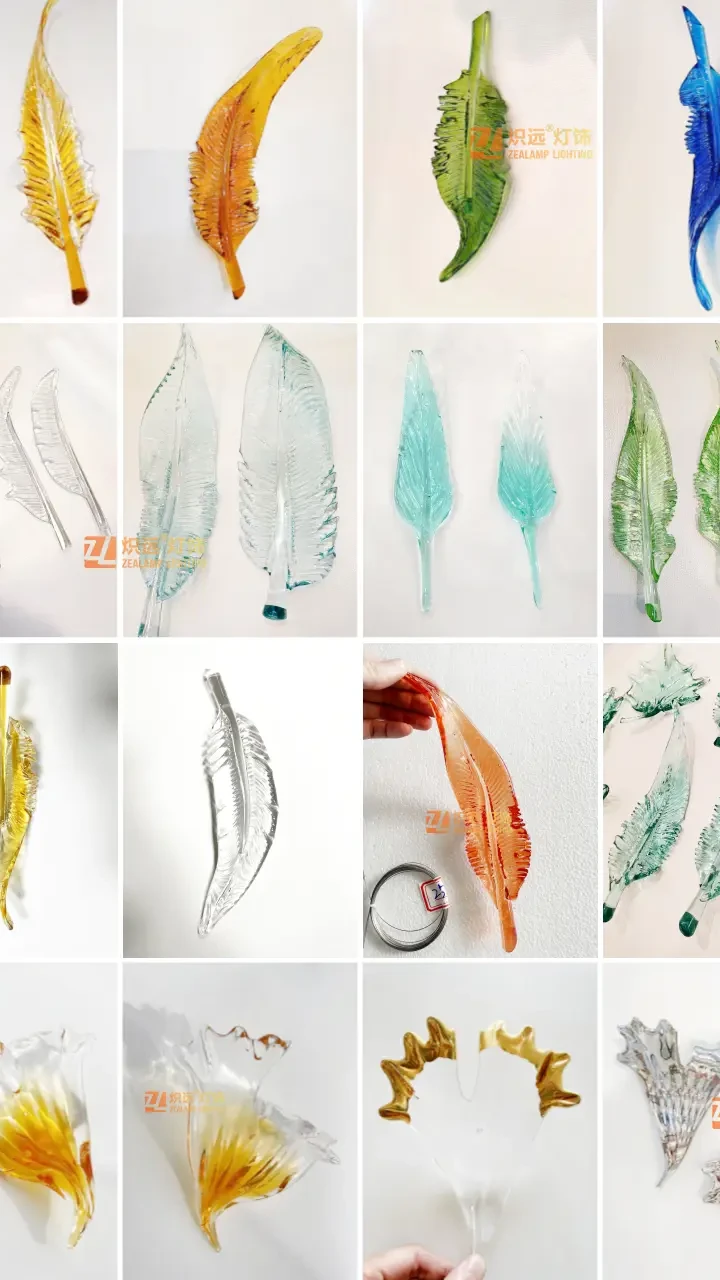 Artistic glass decorative chandelier