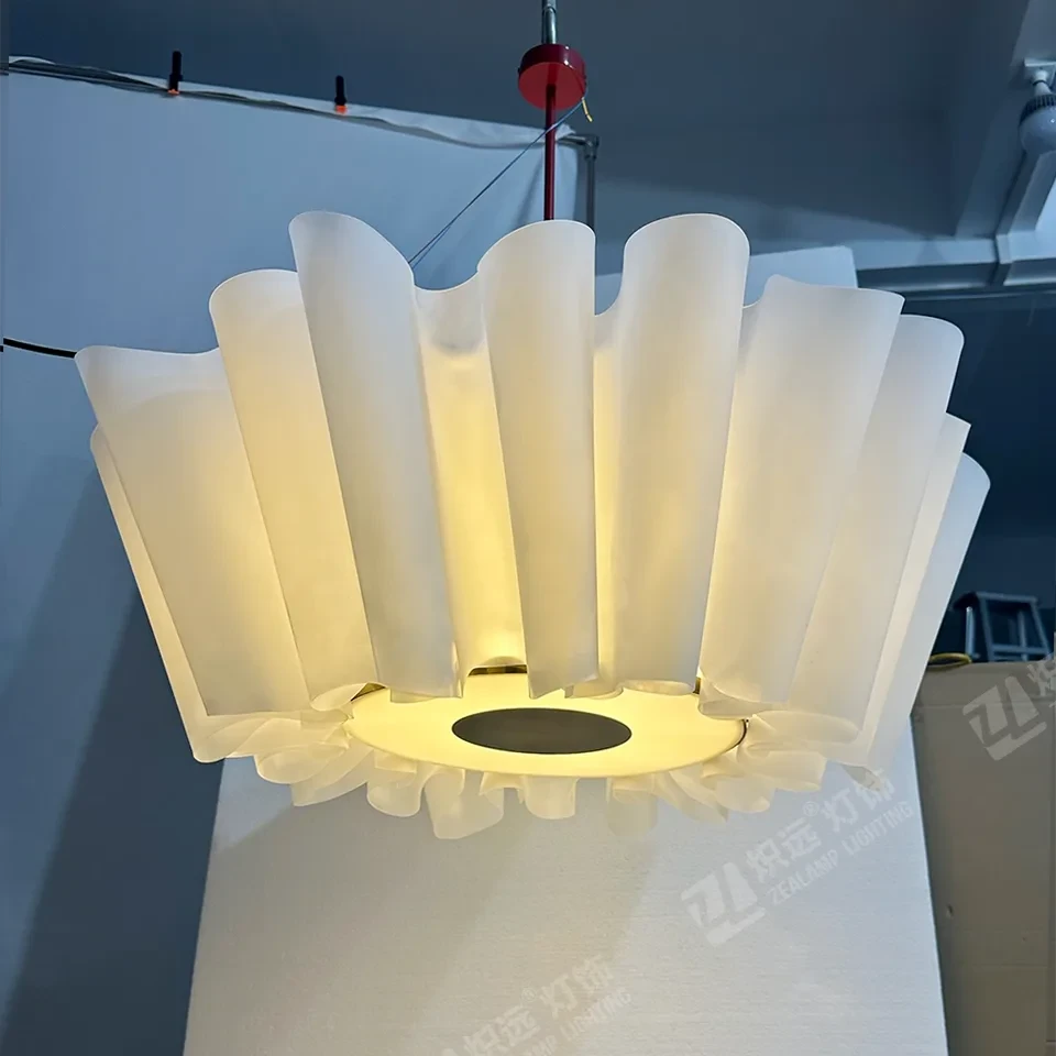 Acrylic pendant light