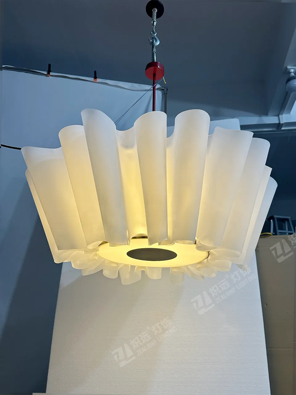 Acrylic pendant light