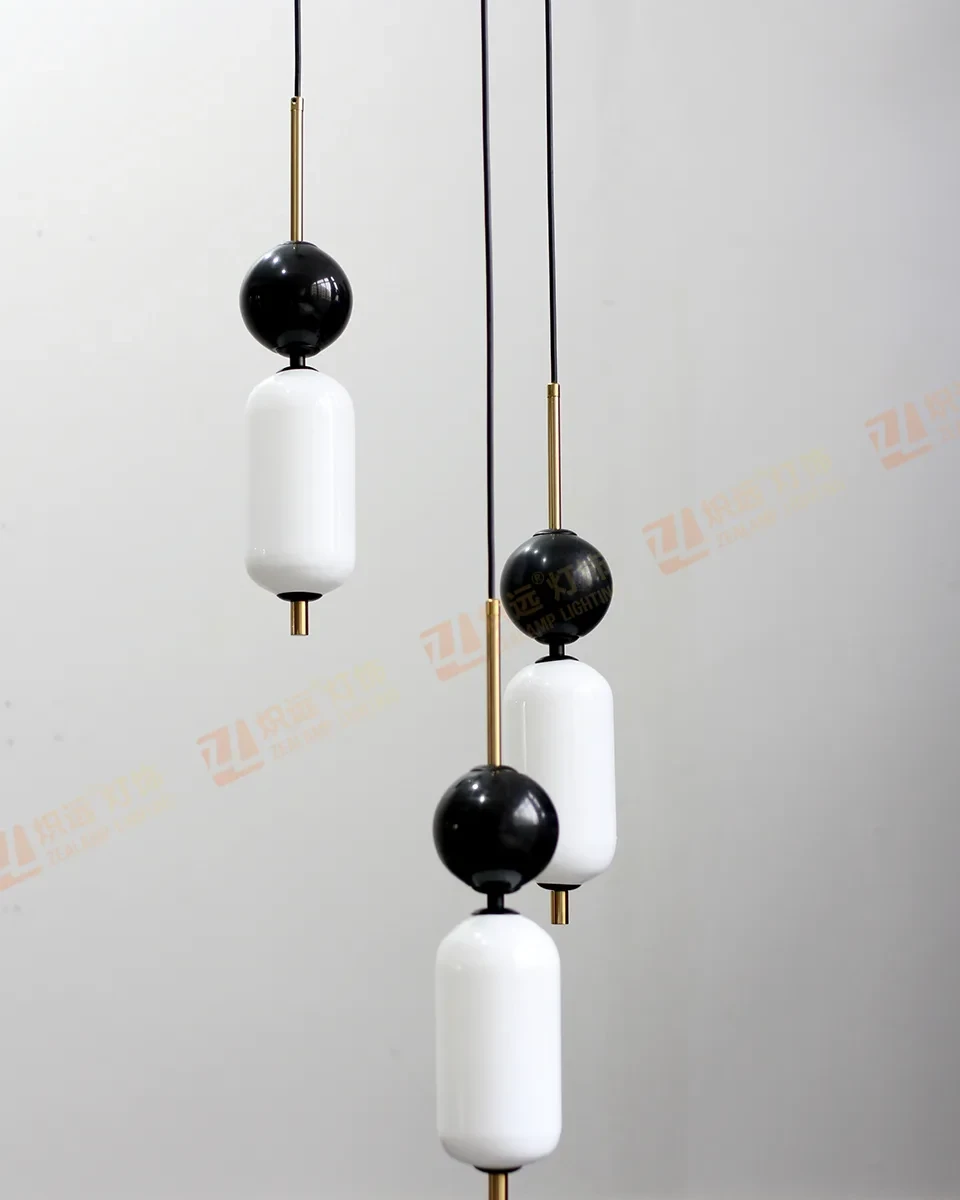 stair chandelier
