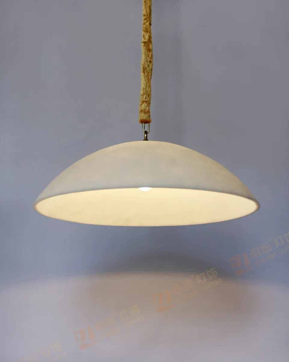 Imitation marble chandelier