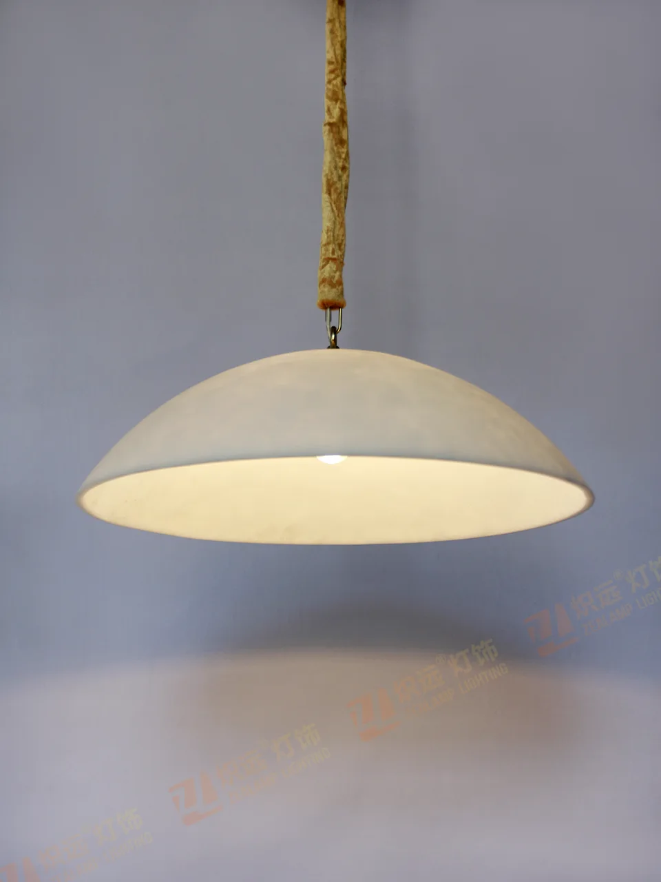 Imitation marble chandelier