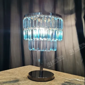 crystal table lamp