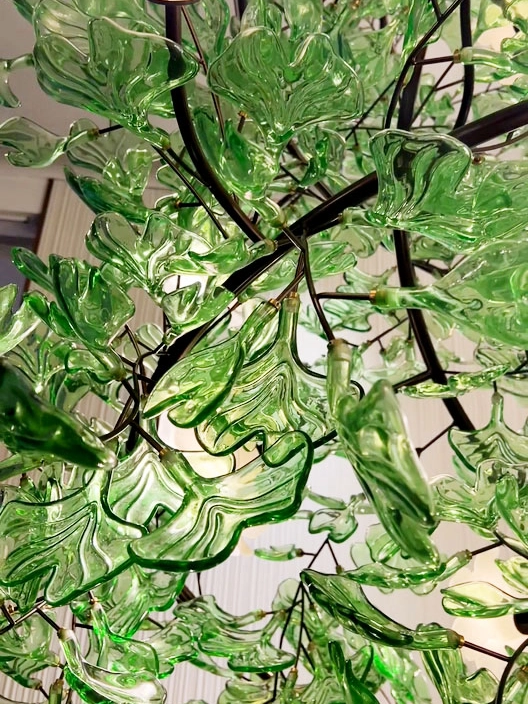 Plant decoration pendant light