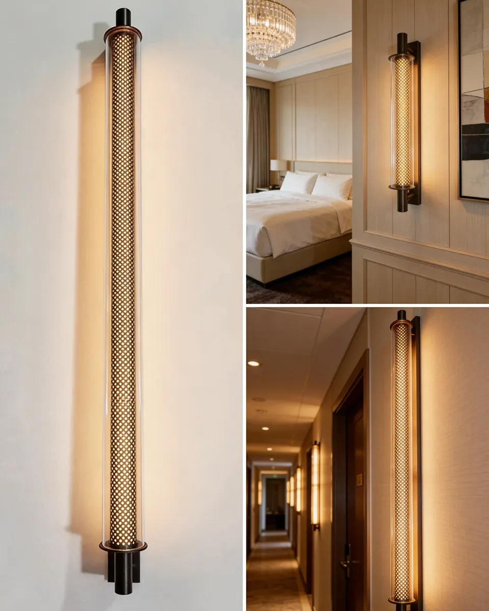 Corridor wall lamp