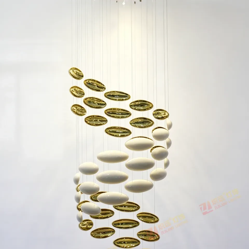 Villa living room chandelier